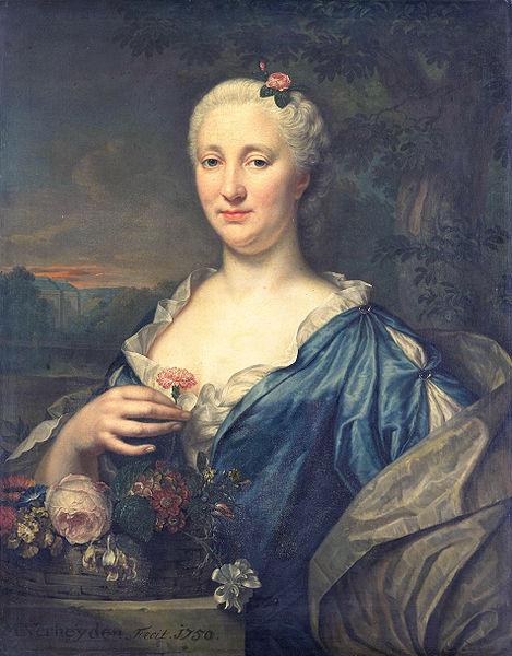 Mattheus Verheyden Agnes Margaretha Albinus oil painting image